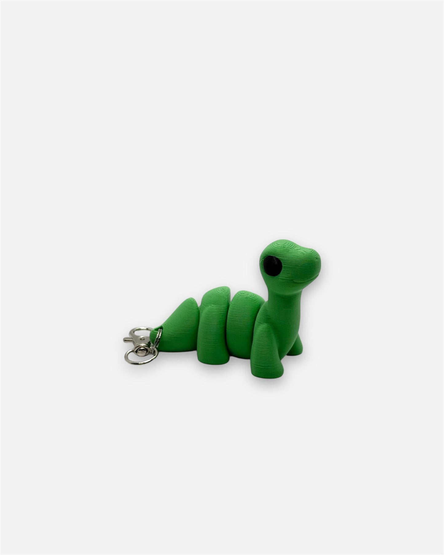 Baby Brontosaurus Keychain