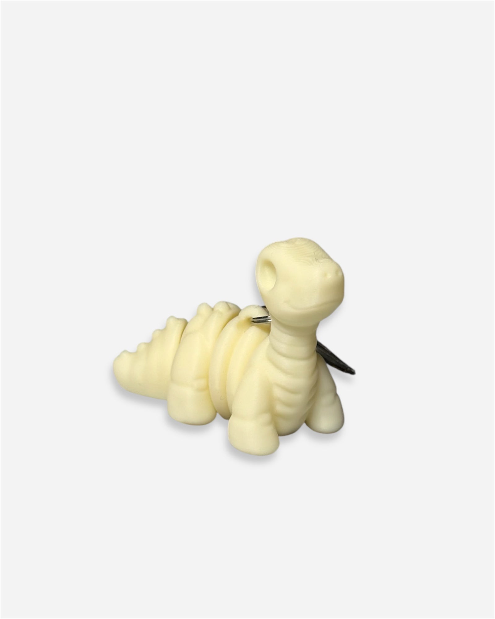 Brontosaurus Skeleton Keychain