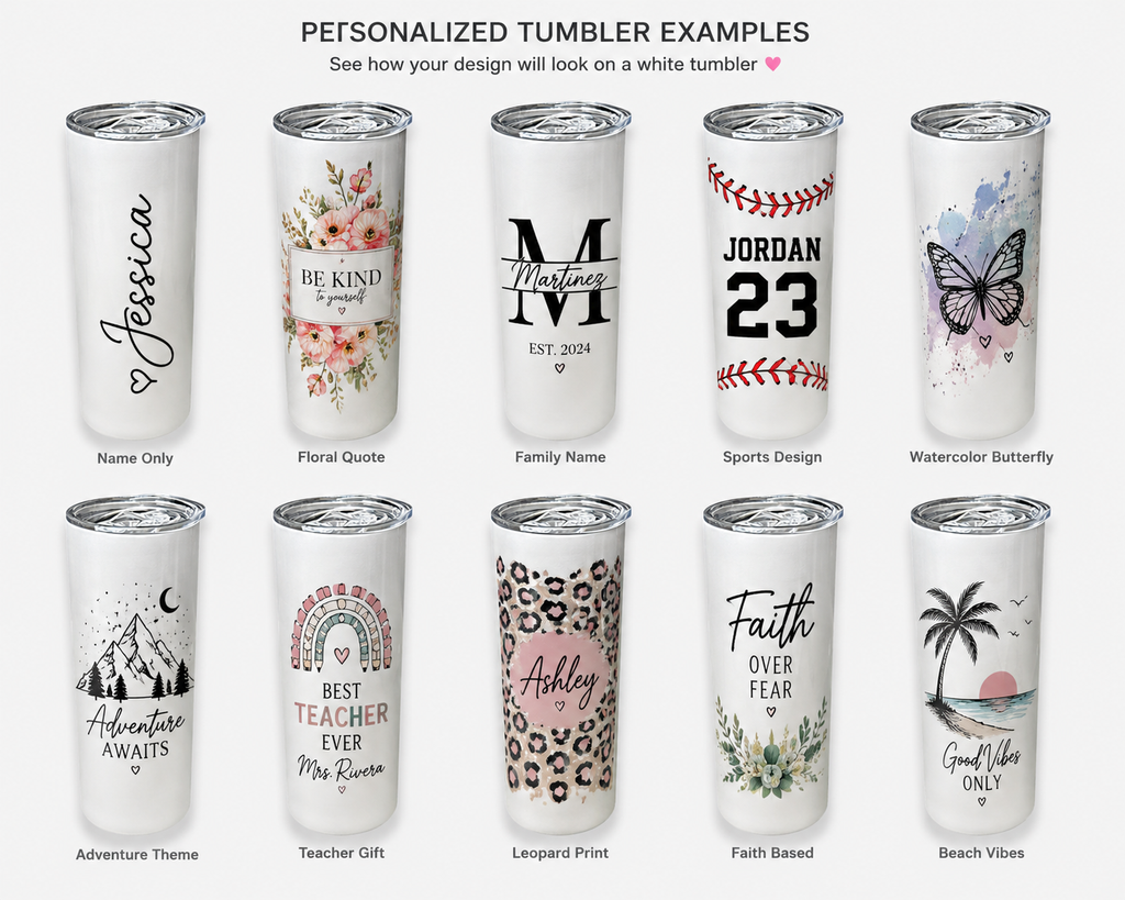 Personalized Tumbler Upload