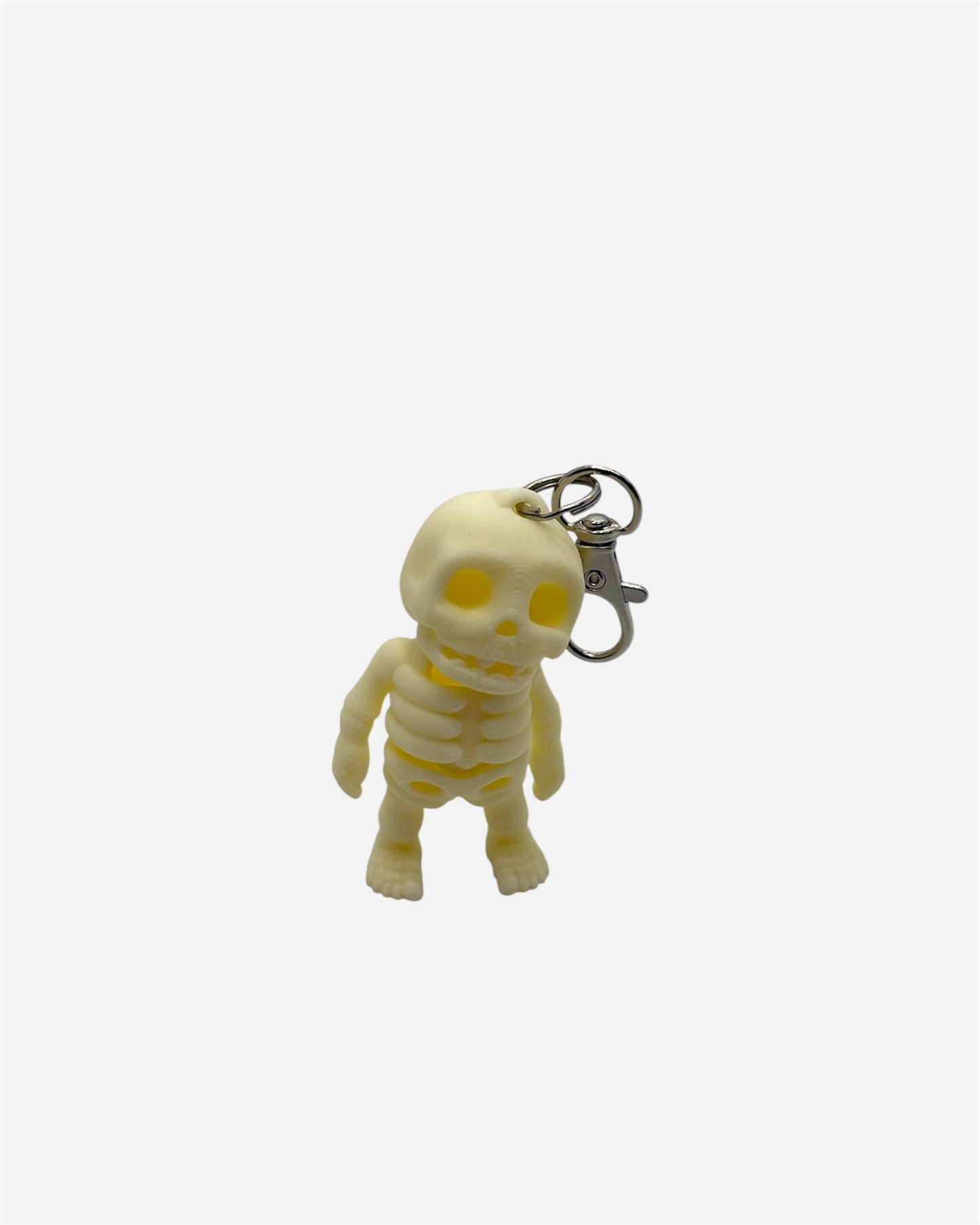 Tiny Skeleton Keychain