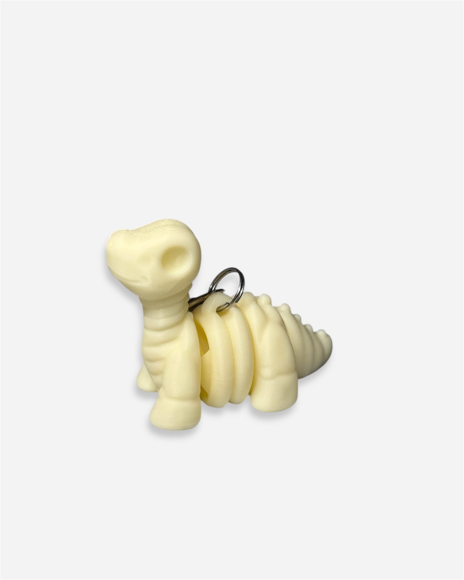 Brontosaurus Skeleton Keychain
