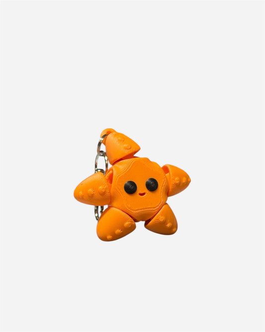 Baby Starfish Keychain